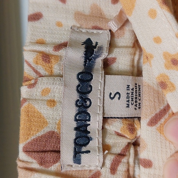 Toad&Co Manzana Ruffle Maxi Skirt, Salt Quilt Print, Women's sz S - Picture 4 of 8